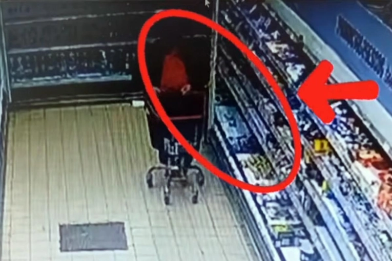 Video: as&iacute; fue el robo al supermercado D&iacute;a que termin&oacute; con un allanamiento en el club Colegiales